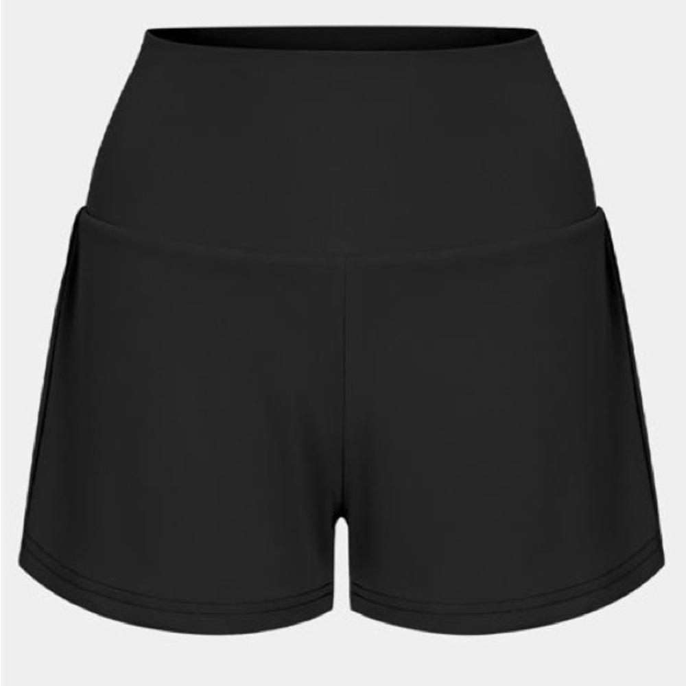Halara Black High-Waist Women's Active Shorts - Picture 5 of 13